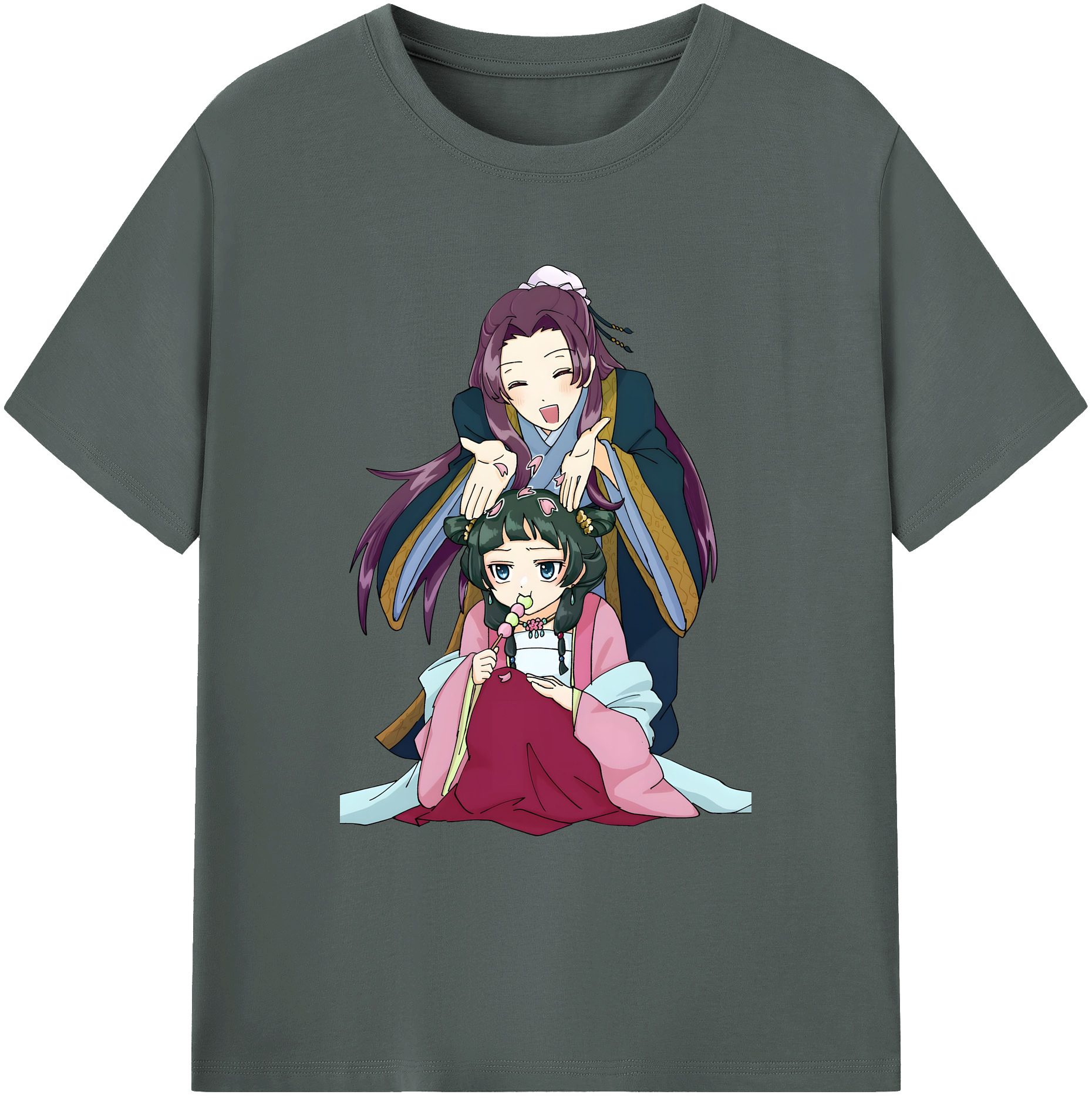 （画像用） 薬屋のひとりごと The Apothecary Diaries 綿100％ メンズ半袖Tシャツ｜肌触りやわらか＆通気性